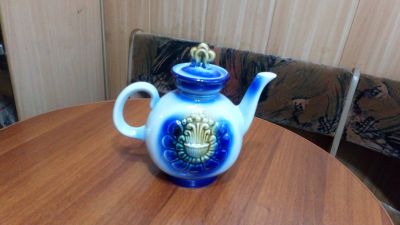 Лот: 18084818. Фото: 1. Чайник керамика. Чайники, заварники, турки