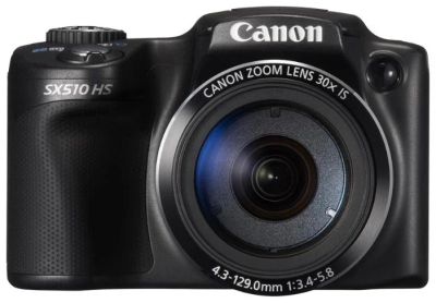 Лот: 4554047. Фото: 1. Фотокамера Canon SX510HS Black... Цифровые компактные