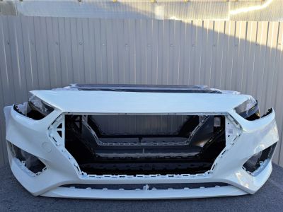Лот: 20109875. Фото: 1. Бампер hyundai solaris передний... Кузов