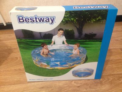 Лот: 11593701. Фото: 1. Продам бассейн Bestway 1.50-53... Бассейны, аксессуары и комплектующие