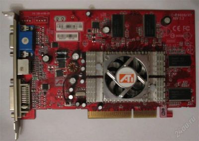 Лот: 1148099. Фото: 1. ATI RADEON 9600 PRO 128MB. Видеокарты