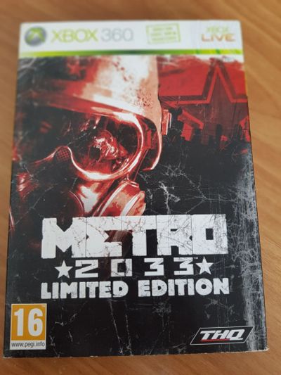 Лот: 15747769. Фото: 1. Metro 2033 Limited Edition. Лицензионный... Игры для консолей