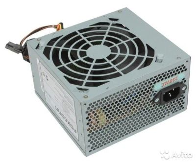 Лот: 9586597. Фото: 1. Блок питания 400W Foxconn FX-400... Корпуса, блоки питания