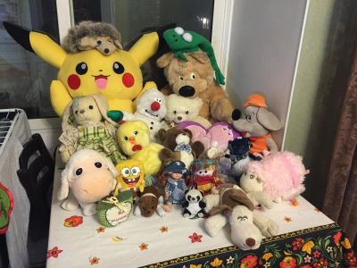 Лот: 6440554. Фото: 1. 22 игрушки одним лотом. Мягкие