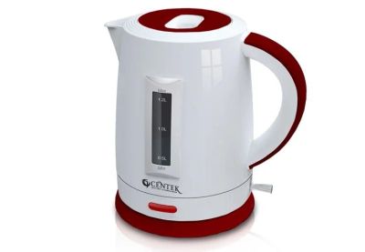 Лот: 12021386. Фото: 1. Электрочайник Centek CT 1063 бел... Чайники, кофемашины, кулеры