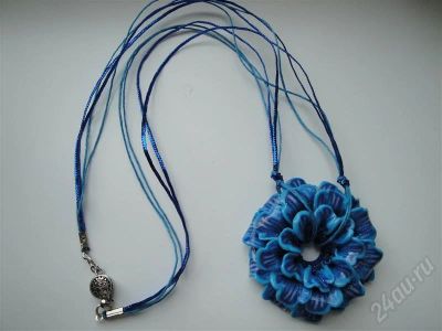 Лот: 450045. Фото: 1. Изделия из полимерной глины подвеска... Колье