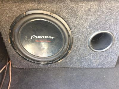 Лот: 9428746. Фото: 1. Мощный сабвуфер Pioneer TS-WX310S4. Сабвуферы