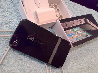 Лот: 2226691. Фото: 1. Apple iPhone 4 32gb. Black. Состояние... Смартфоны