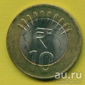 Лот: 8748840. Фото: 1. Индия 10 рупий 2011 Биметалл... Азия