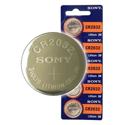 Лот: 12842942. Фото: 1. Элемент питания Sony CR2032 3V... Батарейки, аккумуляторы, элементы питания