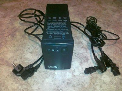 Лот: 953832. Фото: 1. ИБП POWERCOM BLACK KNIGHT BNT-400A... ИБП, аккумуляторы для ИБП