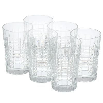 Лот: 24087617. Фото: 1. Стакан 360 мл, стекло, 6 шт, Cristal... Кружки, стаканы, бокалы