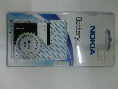 Лот: 11102133. Фото: 1. Батарея на nokia BL-4C. Аккумуляторы