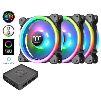 Лот: 16290829. Фото: 1. Комплект вентиляторов Thermaltake... Системы охлаждения