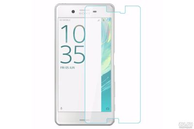 Лот: 12836685. Фото: 1. Защитное стекло Sony Xperia X... Защитные стёкла, защитные плёнки