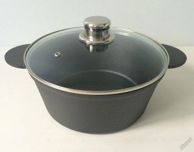 Лот: 5975044. Фото: 1. Казан чугунный 4,7 л VETTA / кастрюля... Жаровни, казаны