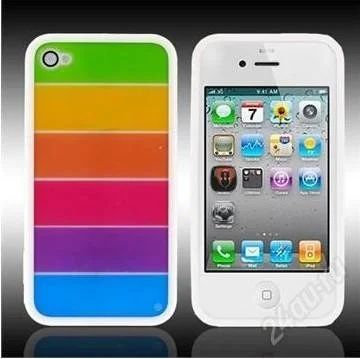 Лот: 1461908. Фото: 1. Радужный чехол для apple iPhone... Чехлы, бамперы