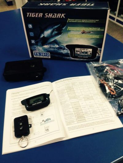 Лот: 6280477. Фото: 1. Сигнализация TIGER SHARK TS-3912... Автомобильные сигнализации