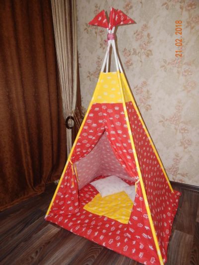 Лот: 10967055. Фото: 1. Вигвам детский, новый. варианты... Игровые домики, палатки