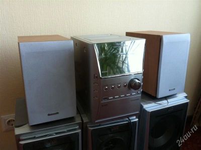 Лот: 1893470. Фото: 1. Музыкальный центр Panasonic SA-PM41. Музыкальные центры, магнитолы
