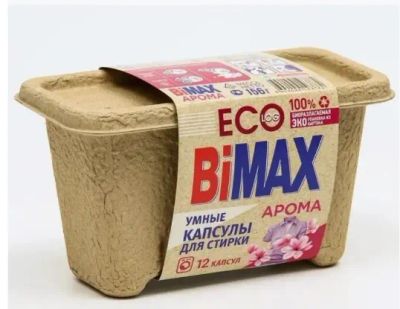 Лот: 21350753. Фото: 1. Капсулы BiMax автомат Арома 12шт... Бытовая химия