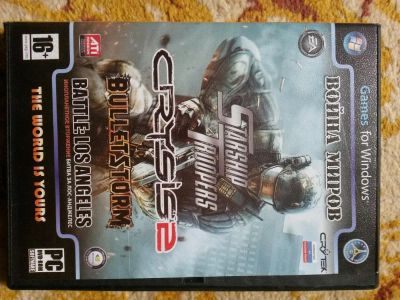 Лот: 4899236. Фото: 1. Сборник игр: Crysis 2, Bulletstorm... Игры для ПК