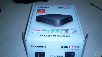 Лот: 9938947. Фото: 1. 4k смарт приставка iconbit xds84k. Медиаплееры