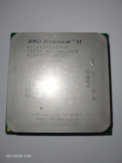 Лот: 17294237. Фото: 1. Процессор AMD Phenom ll X4 965. Процессоры