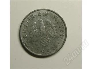 Лот: 15600. Фото: 1. Германия 3-й Рейх. 10 рейх пфеннигов... Европа