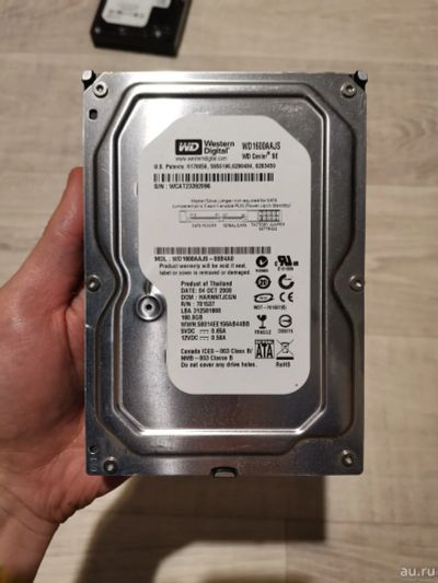 Лот: 18268940. Фото: 1. Жесткий диск Western Digital WD... Жёсткие диски (HDD)