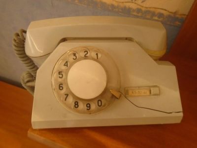Лот: 6896524. Фото: 1. Телефон дисковый РАБ0ЧИй СССР. Предметы интерьера и быта