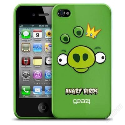 Лот: 2541259. Фото: 1. накладка gear4 angry birds для... Чехлы, бамперы