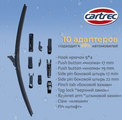 Лот: 16895033. Фото: 1. Бескаркасная щётка стеклоочистителя... Кузов