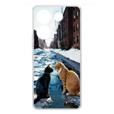 Лот: 25134671. Фото: 1. Чехол Krutoff Clear Case "Мартовские... Чехлы, бамперы