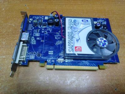 Лот: 24988515. Фото: 1. Видеокарта PCI-E 256 MB Radeon... Видеокарты