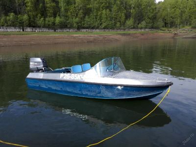 Лот: 5740599. Фото: 1. Лодка Неман 2 с Yamaha 40. Лодки и катера