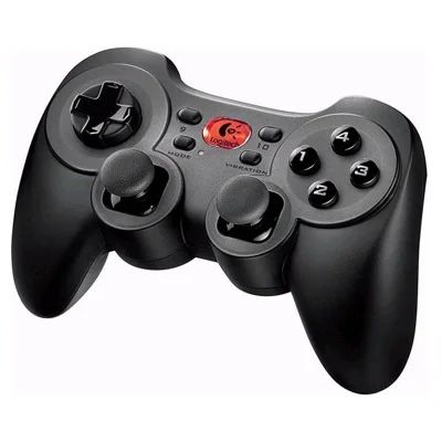 Лот: 3004420. Фото: 1. Геймпад Logitech Cordless RumblePad... Рули, джойстики