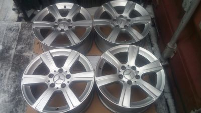 Лот: 16792410. Фото: 1. 4 шт Литье Mercedes R-16; (5х112... Диски