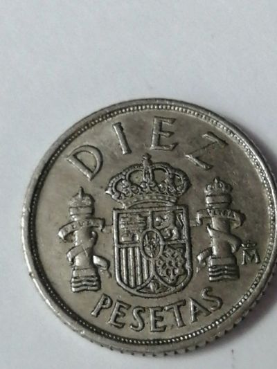 Лот: 19363705. Фото: 1. монета 10 песет 1983 г. Испания. Европа