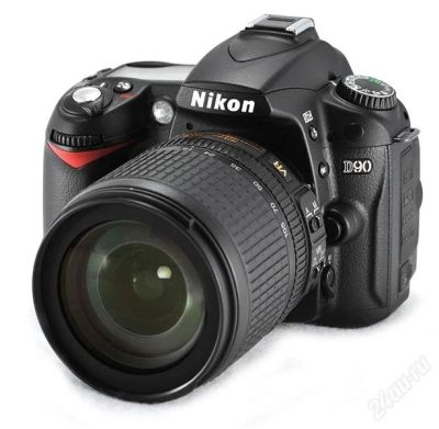 Лот: 1711324. Фото: 1. Nikon D90 c китом! Новый!!!. Цифровые зеркальные