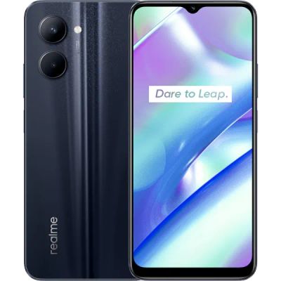 Лот: 22573655. Фото: 1. Смартфон realme C33 64GB Черный... Смартфоны