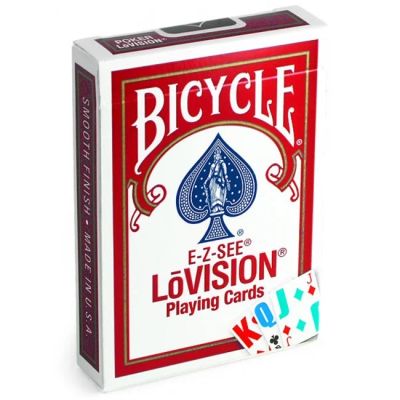 Лот: 3560189. Фото: 1. Карты Bicycle lo-Vision. Настольные игры, карты