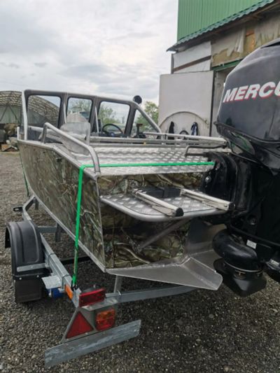 Лот: 20027690. Фото: 1. Моторная лодка «ВЕСТА-5.5». Лодки и катера