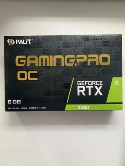 Лот: 17540791. Фото: 1. видеокарта RTX 2060 6gb. Видеокарты
