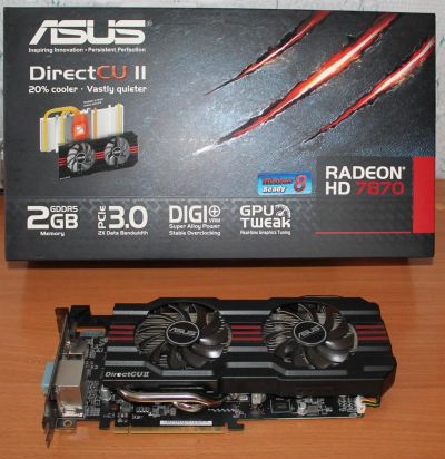 Лот: 3268657. Фото: 1. Видеокарта PCI-E Asus AMD Radeon... Видеокарты