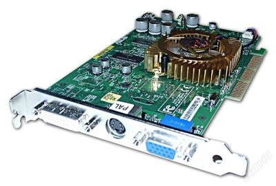 Лот: 1504337. Фото: 1. NVIDIA GeForce FX 5500 (Условия... Видеокарты