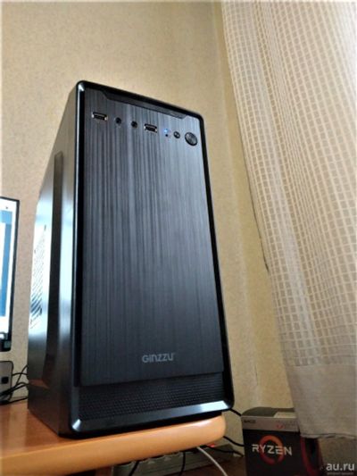 Лот: 17977086. Фото: 1. Корпус Ginzzu B180 mAtx, Mini-Tower. Корпуса, блоки питания
