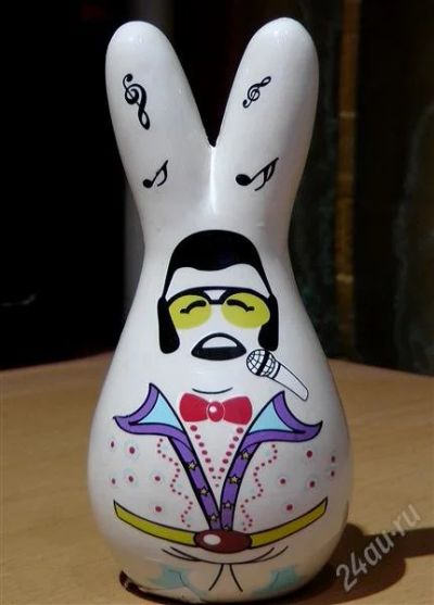 Лот: 850536. Фото: 1. копилка заяц! с рубля ! новый!. Фигурки, статуэтки