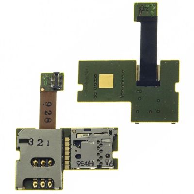 Лот: 25336960. Фото: 1. Коннектор SIM+MMC для Nokia E51. Шлейфы, разъёмы