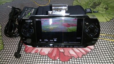 Лот: 15746942. Фото: 1. Sony PSP с камерой, игровая приставка... Консоли